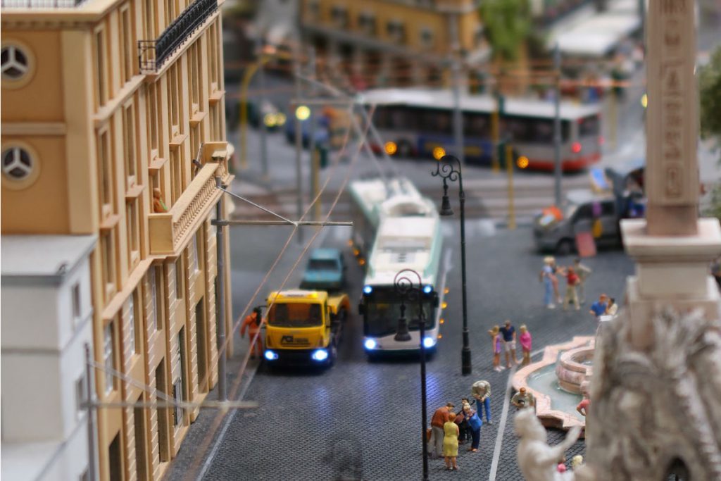Kleiner Teil des Miniatur-Wunderlands in Hamburg