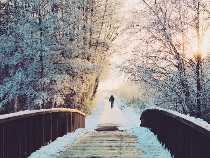 Spaziergang im Winter Spaziergang im Winter