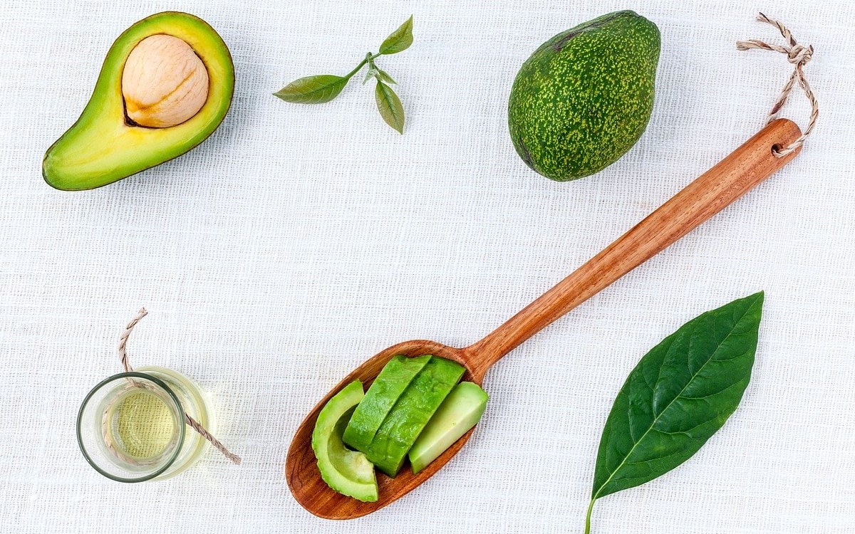 Haarmaske aus Avocado