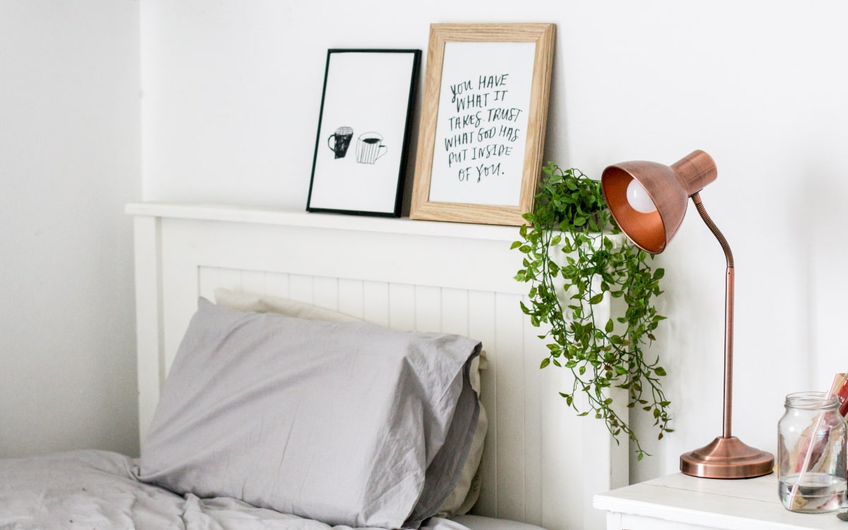 Pflanzen im Schlafzimmer