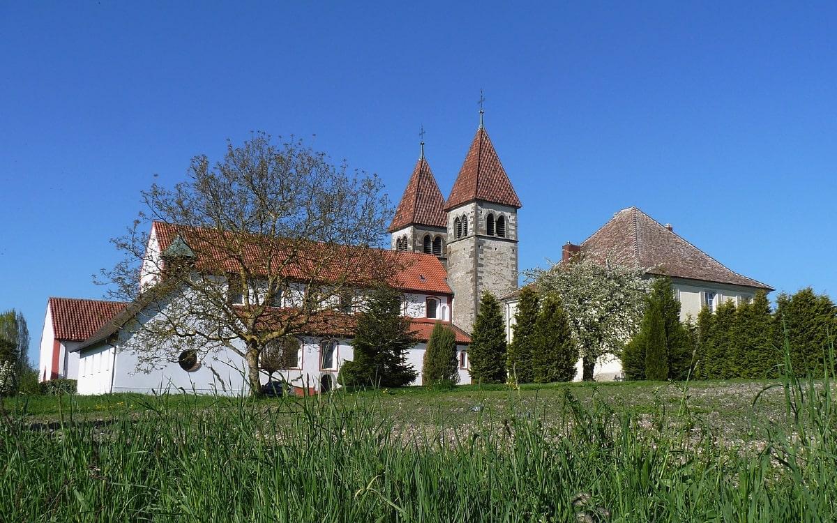 Deutsche Inseln Reichenau mit Klosteranlage