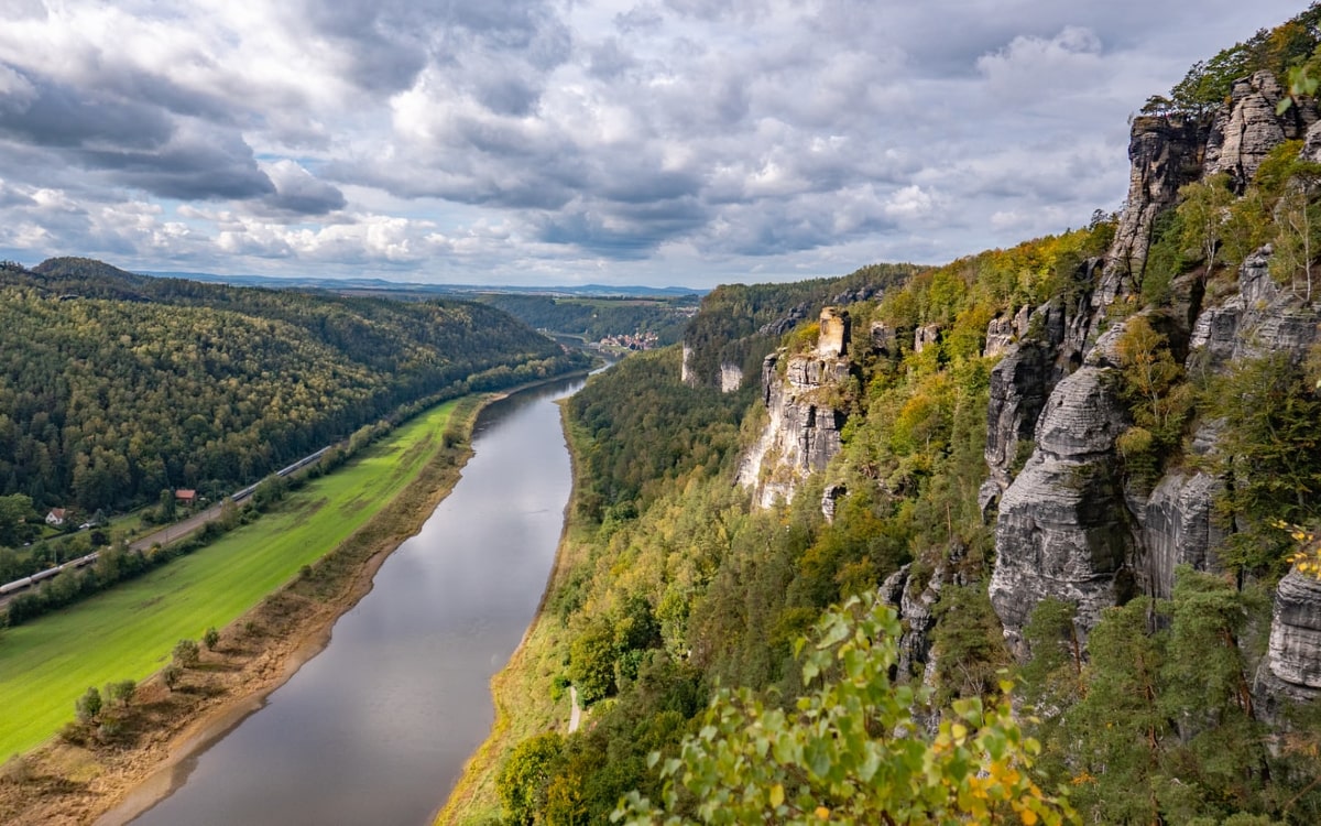 Nationalparks in Deutschland: Die Elbe in der S&auml;chsischen Schweiz