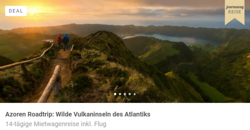 Journaway-Deal: Azoren Roadtrip
