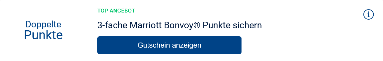 3-fache Marriott Bonvoy Punkte sichern